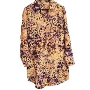 Tianello Savoir Shirt-dress 100% Linen M